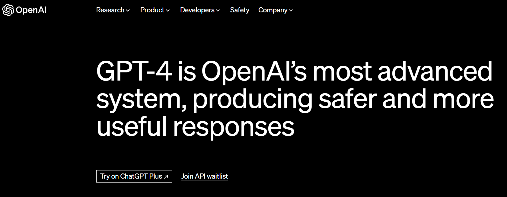 open-ai-메인화면