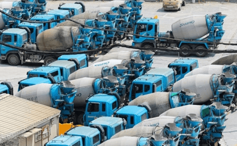 레미콘 출하중지