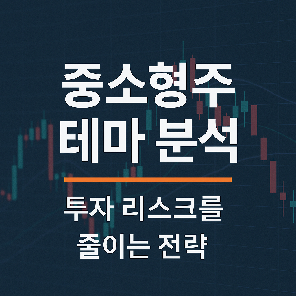 중소형주 테마 분석과 투자 리스크를 줄이는 전략