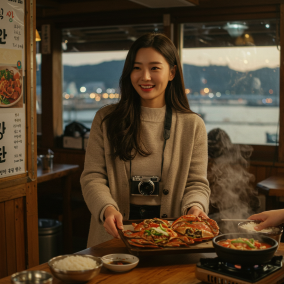 인트로 &amp; 여수 게장 여행 시작