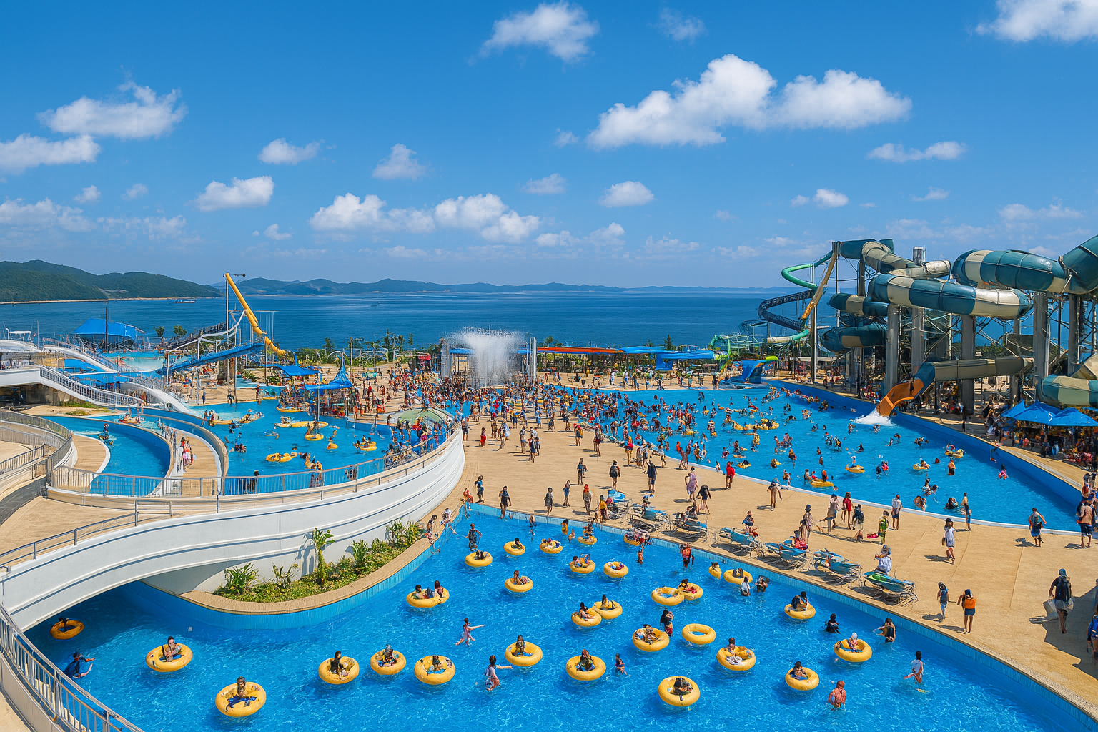 디오션 워터파크 모습