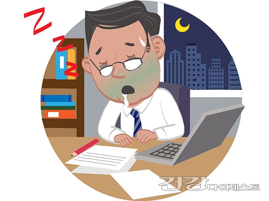 술과 면역력의 관계 이미지