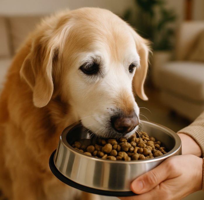 사료 급여 이미지