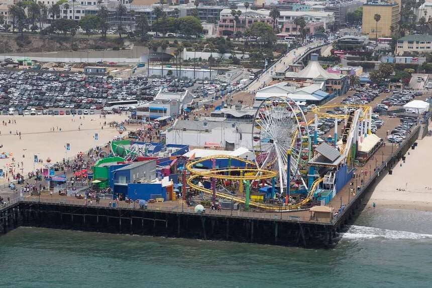 LA, 켈리포니아 관광지 추천 산타모니카 피어 (Santa Monica Pier)