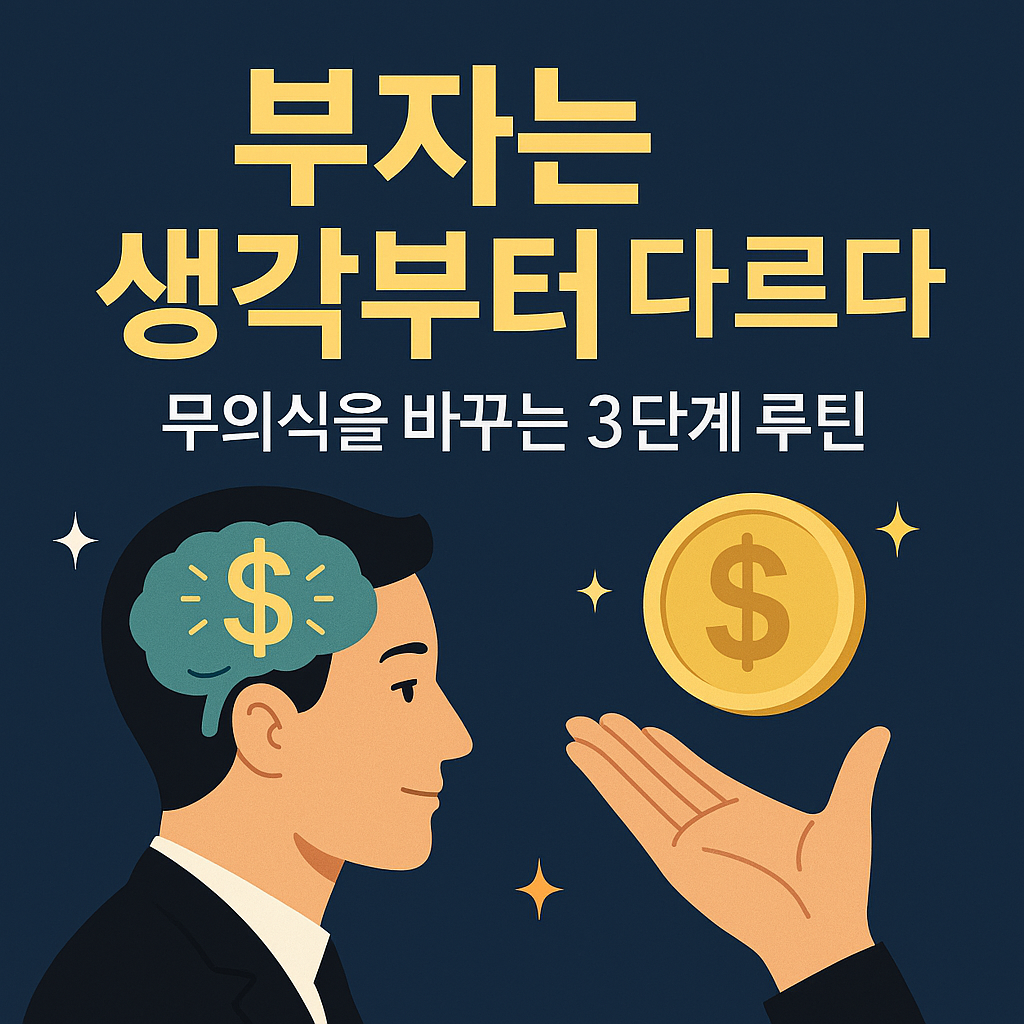 부자의 생각법 &ndash; 돈을 부르는 무의식 3단계 훈련