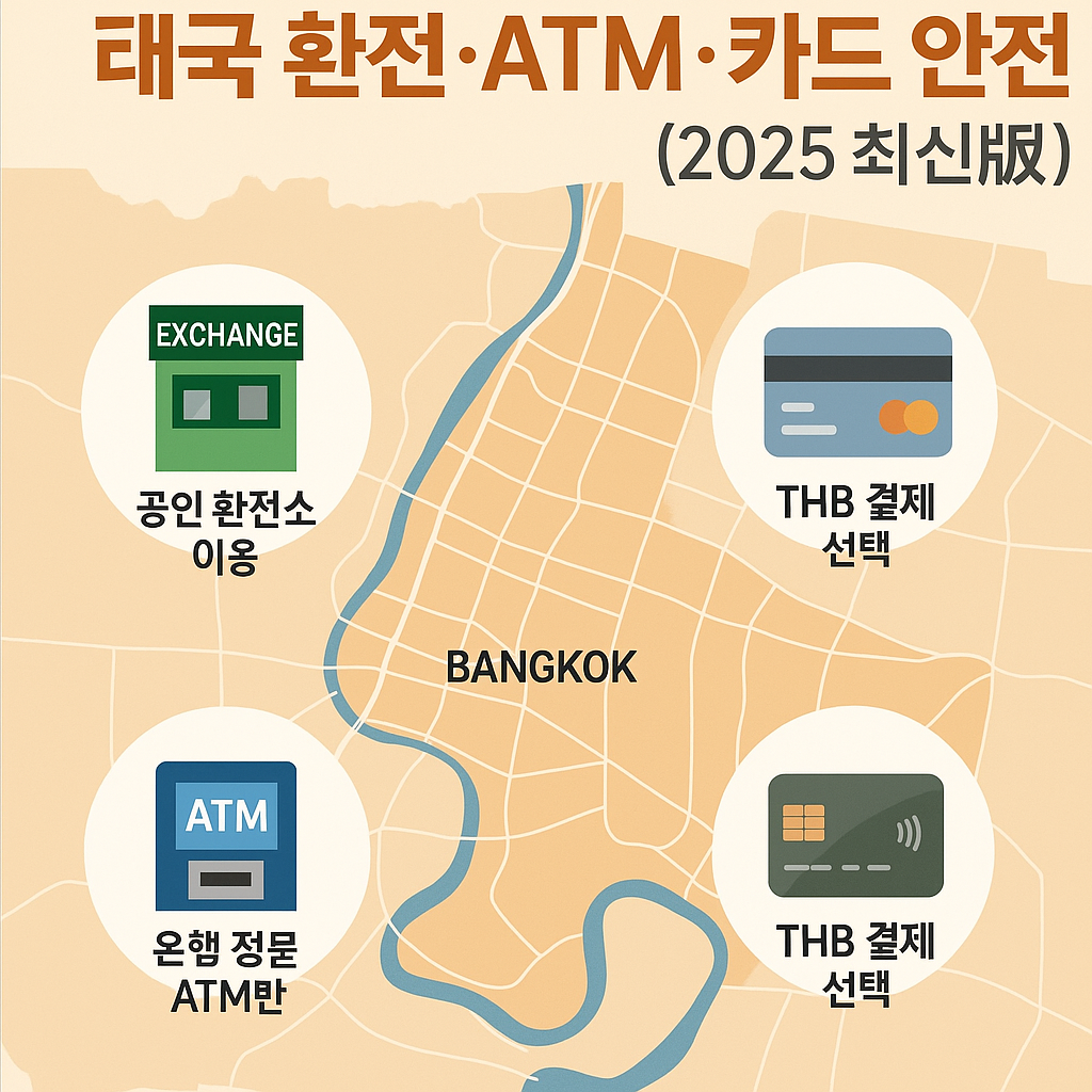태국 여행 중 현금·카드·환전 안전 가이드