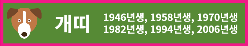 오늘의 운세 (23년 11월 1일) 띠별 운세