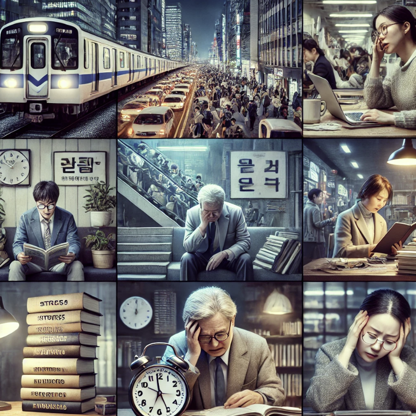 한국의 스트레스 상황