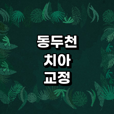 동두천시 교정 치과