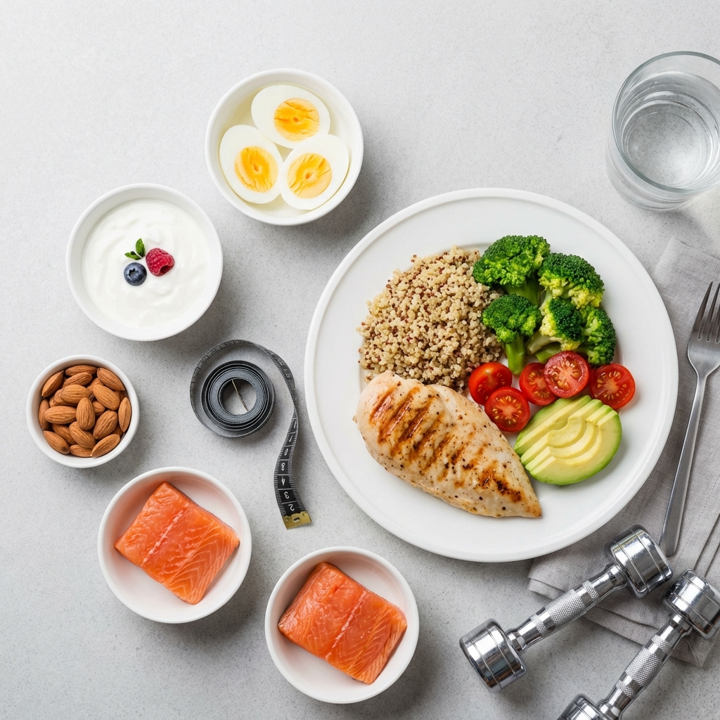 단백질 다이어트 가이드 - 근육은 지키고 지방만 빼는 전략