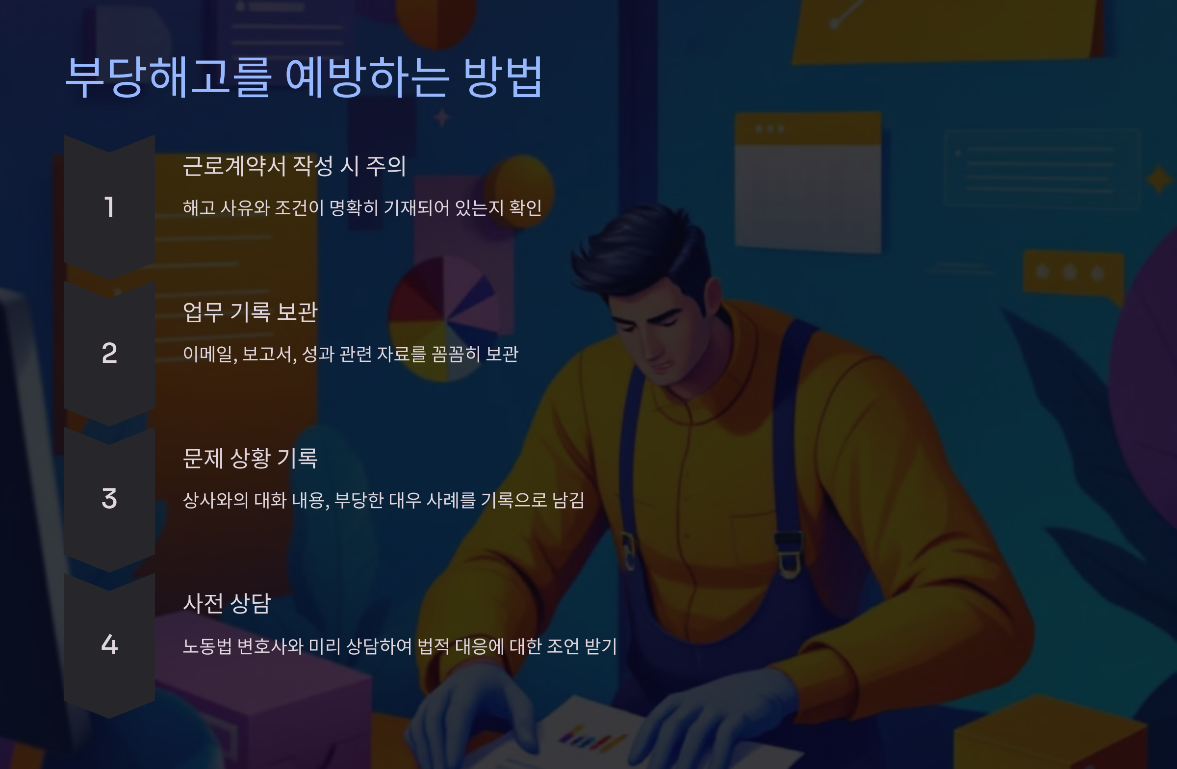 부당해고를 예방하는 방법