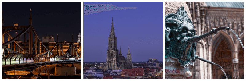 울름 풍경 사진 3개