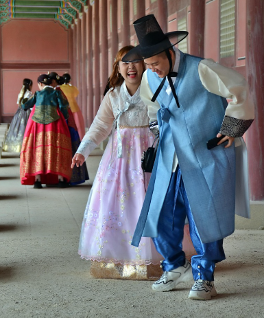 한복의 모습