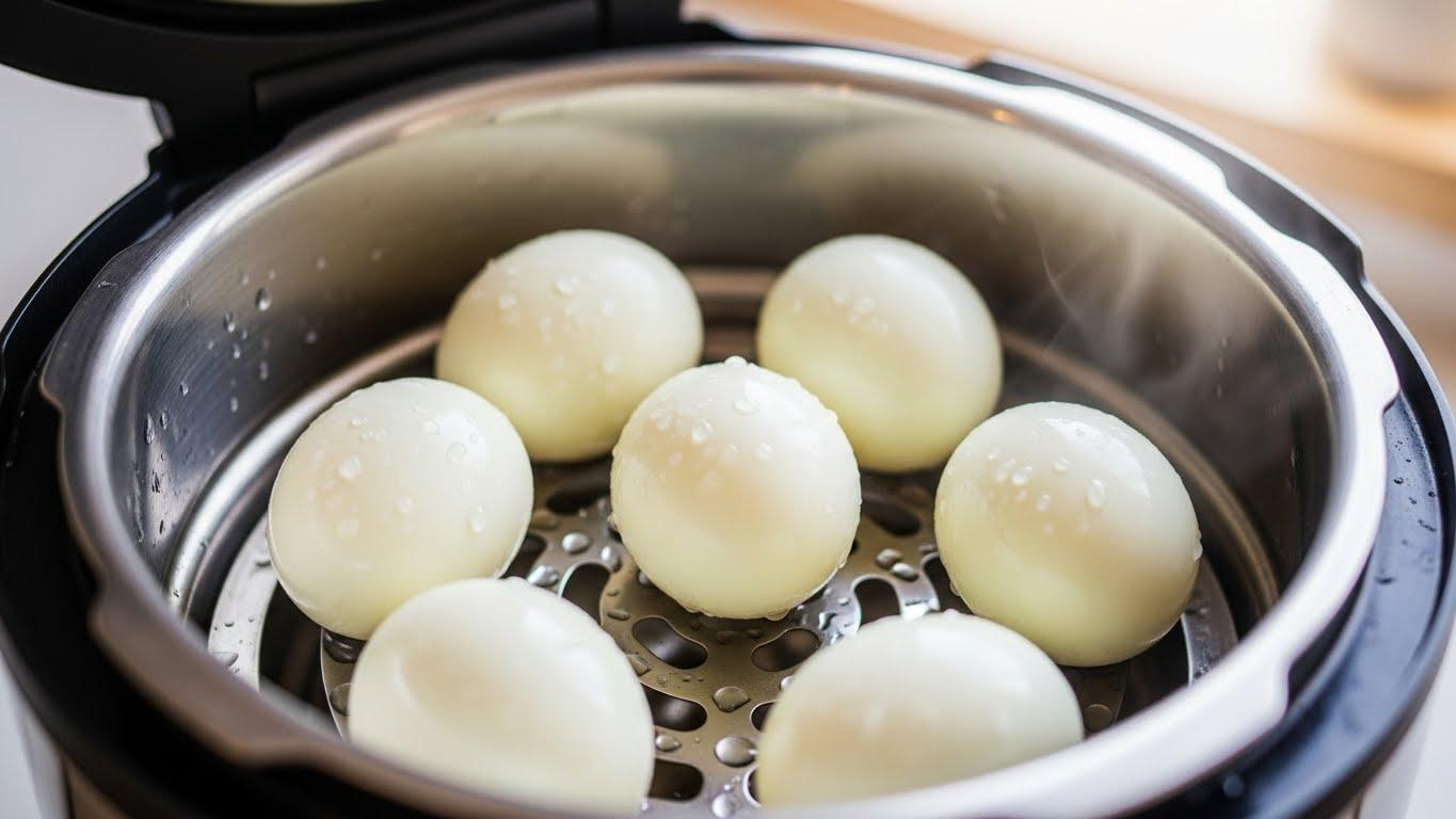 압력솥 구운계란 만들기 - 찜질방 버전