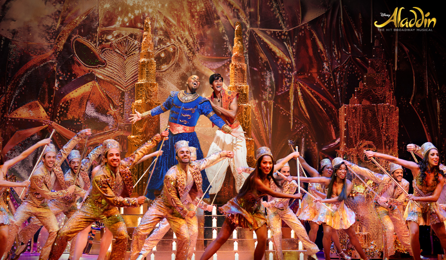 마법처럼 펼쳐지는 지니의 소원램프로 대담한 여정의 시작한 뮤지컬 '알라딘'