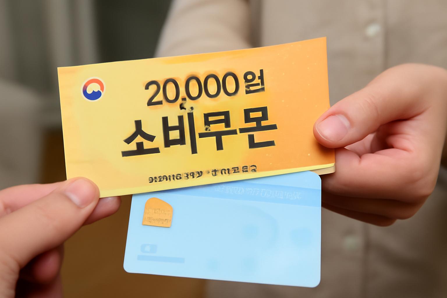 소비쿠폰 지급방법