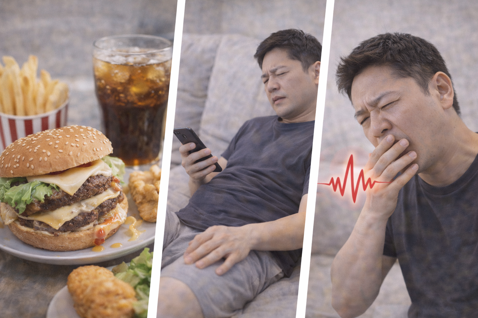 트림 유발 요인, 생활습관 점검 체크리스트 관련 사진