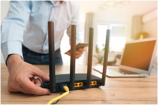 alt="공유기설정"