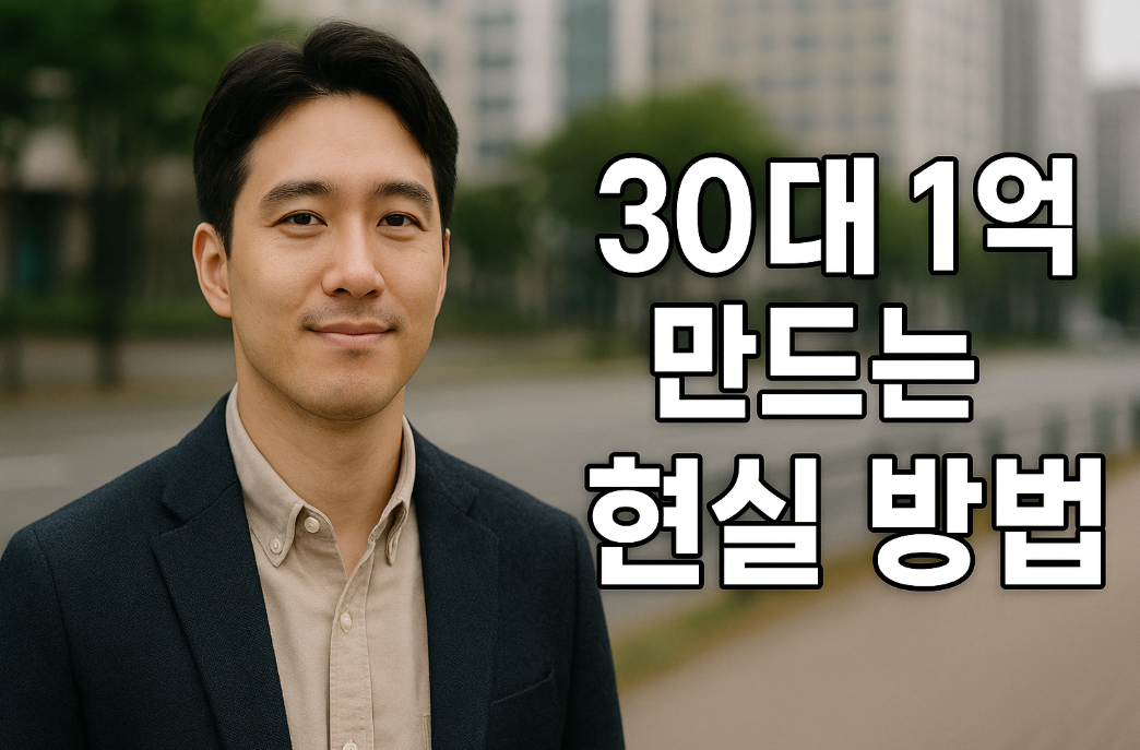 30대 1억 만드는 재테크 가이드 방법