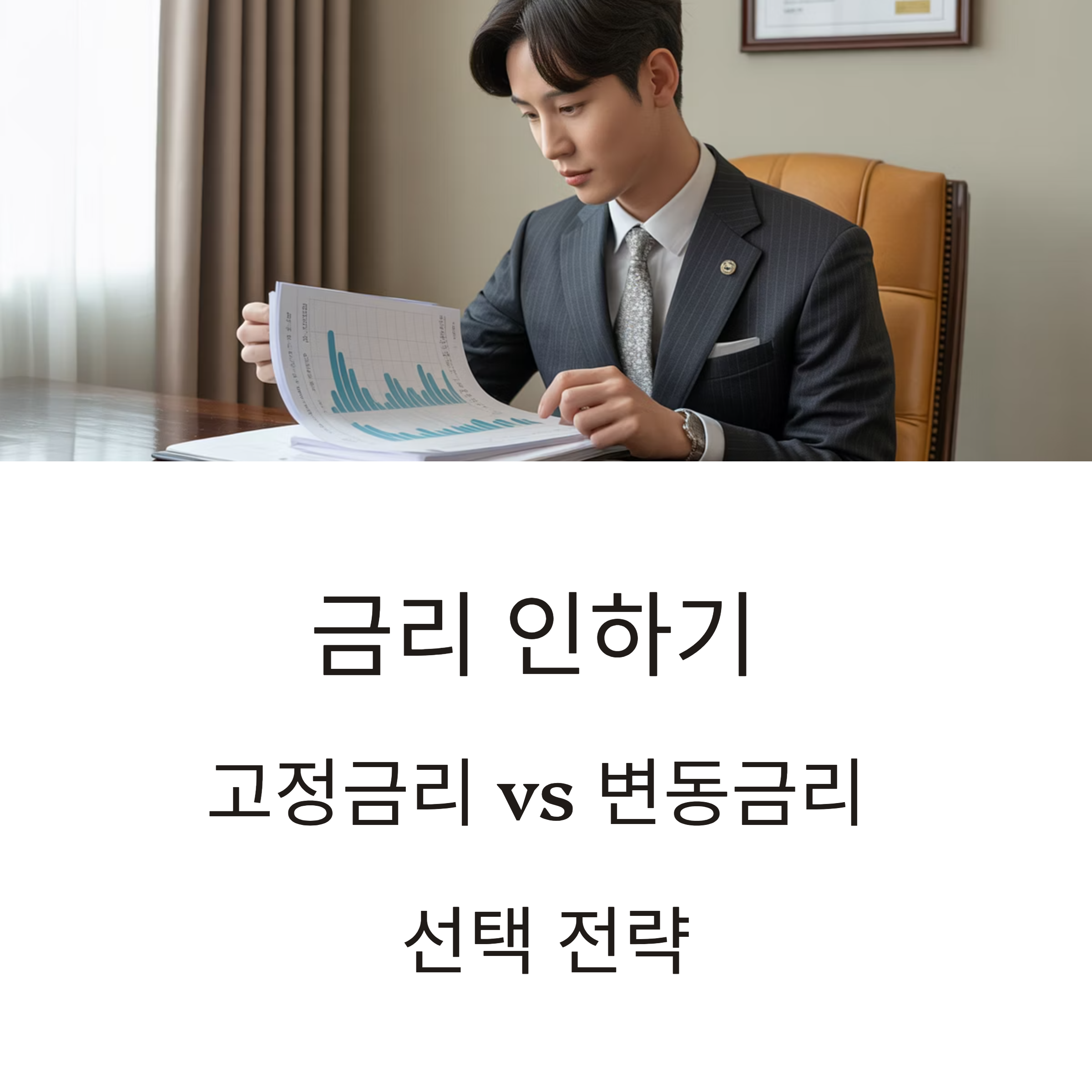 금리인하 고정금리와 변동금리 선택하기 대표이미지