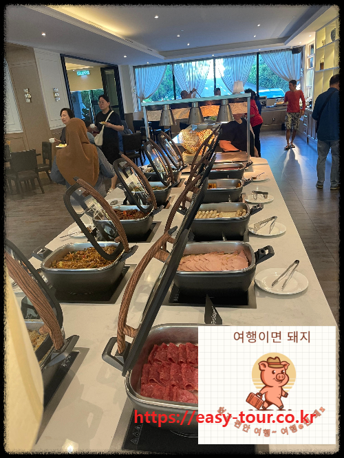 코타키나발루 팰리스 호텔 조식