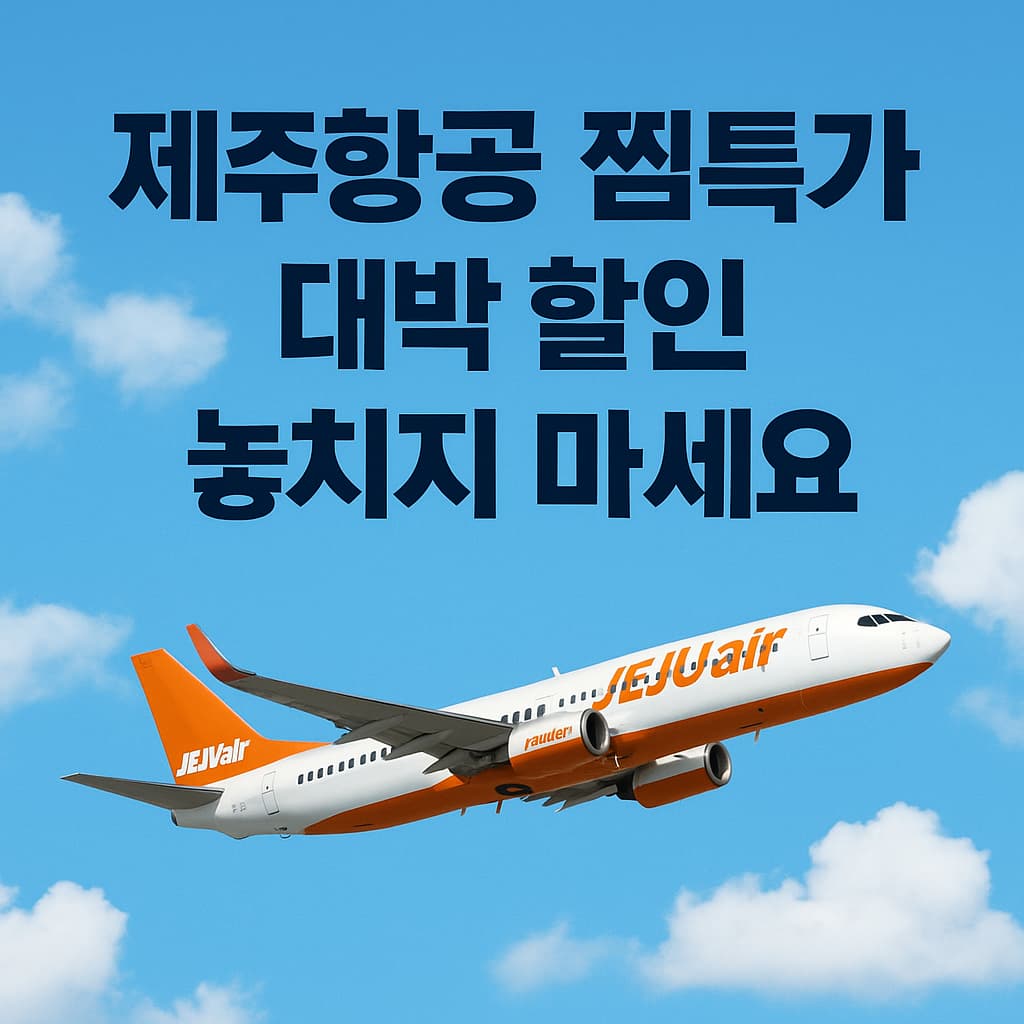 제주항공 찜특가
