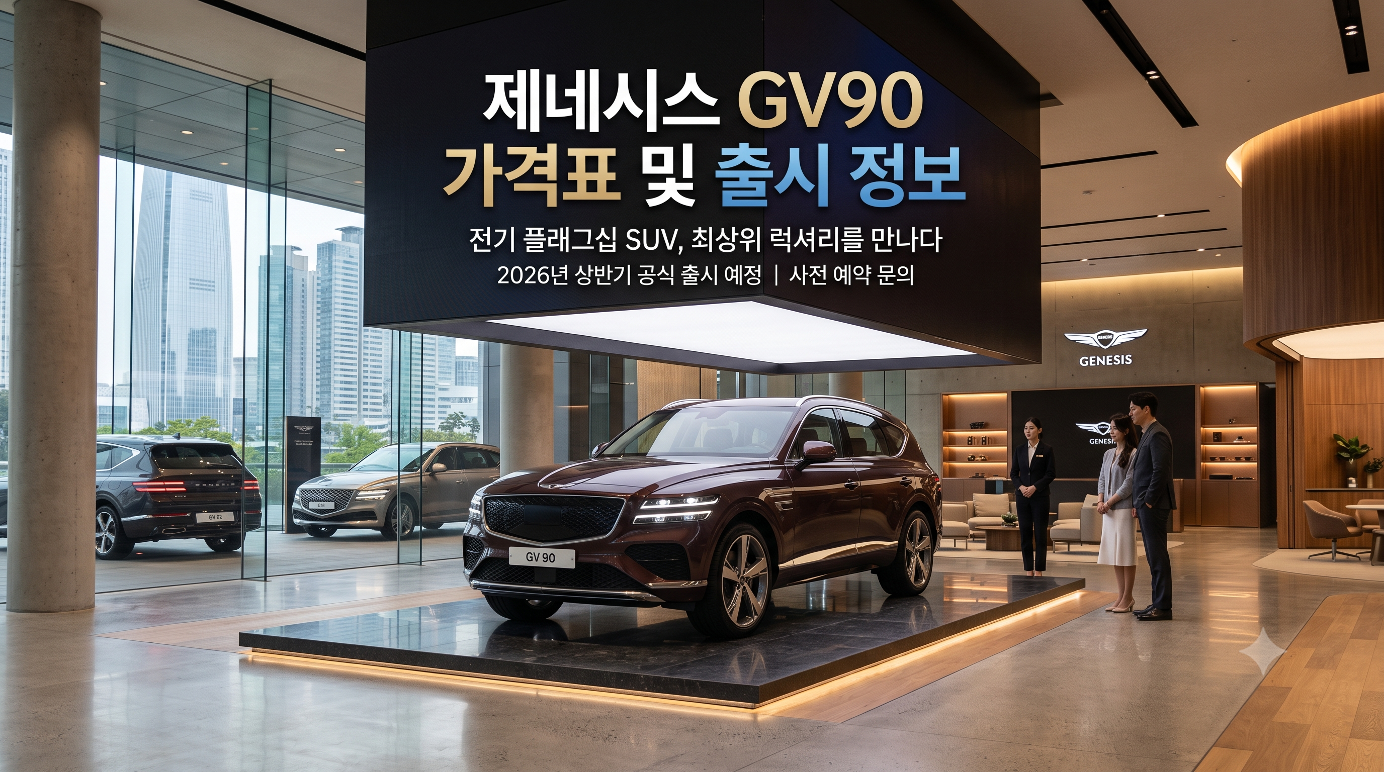 제네시스 gv90 가격