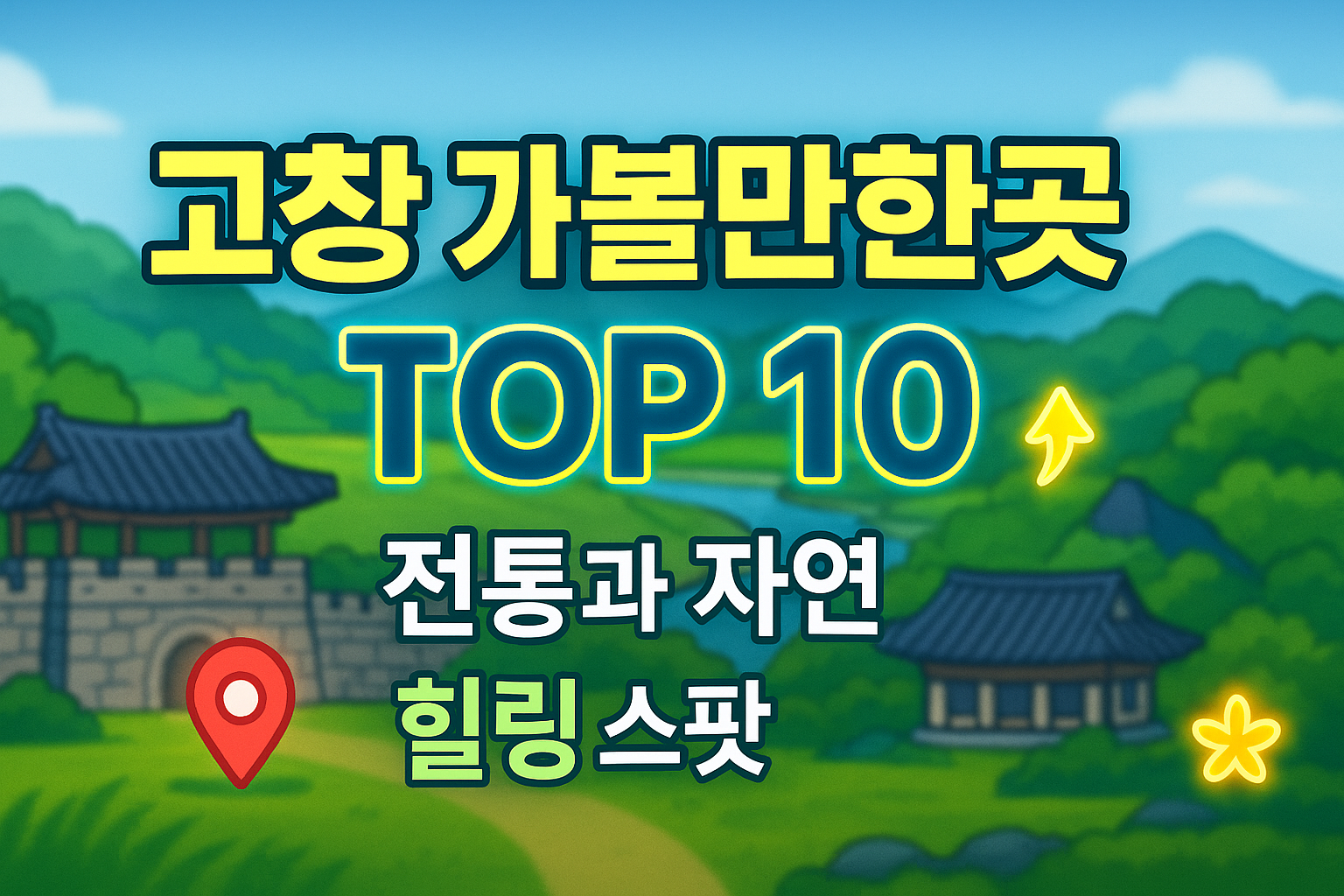 고창 가볼만한곳 베스트10