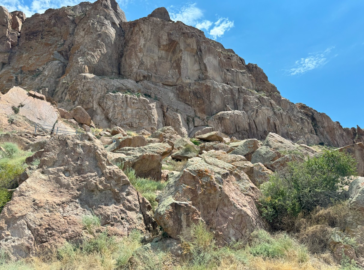 카자흐스탄 Tamgaly-Tas 암각화 사진3