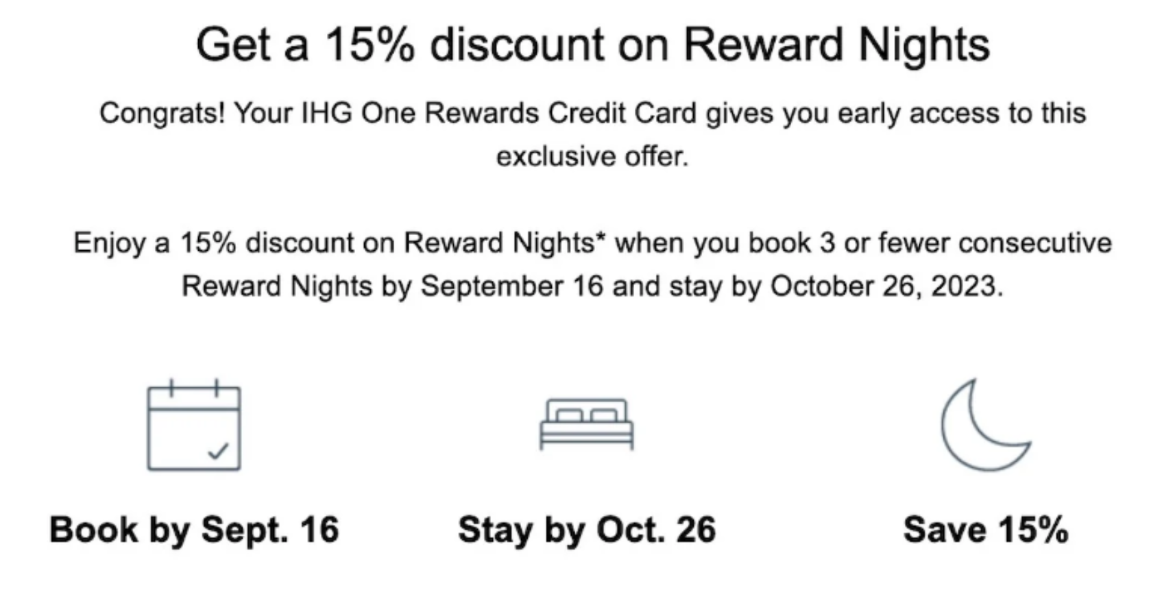 IHG 호텔 할인예약 프로모션, 비자카드 20% 할인, 다이아몬드 등급 리워드 15% 할인 숙박
