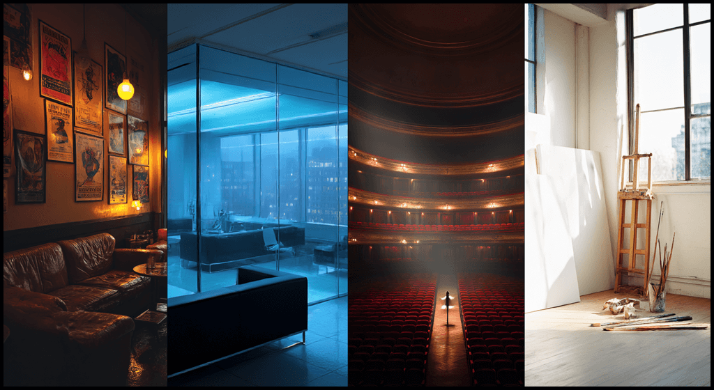 톤과 스타일 무드 한눈에 보기 Midjourney 예시