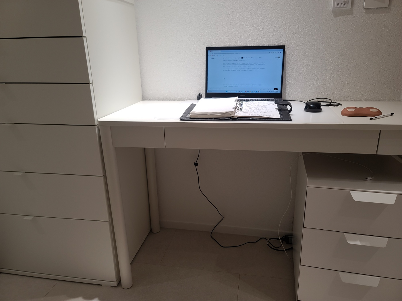 인테리어 후의 가구