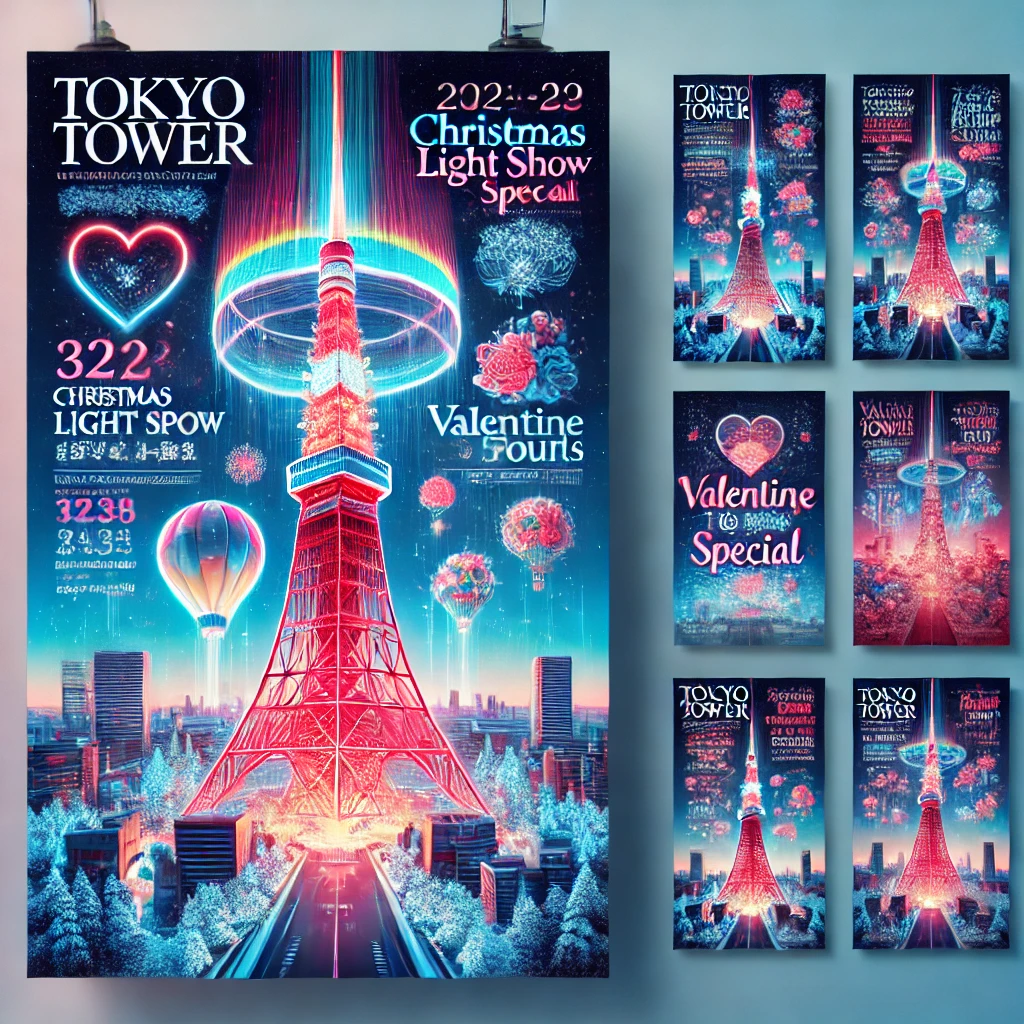 도쿄타워의 향후 특별 이벤트