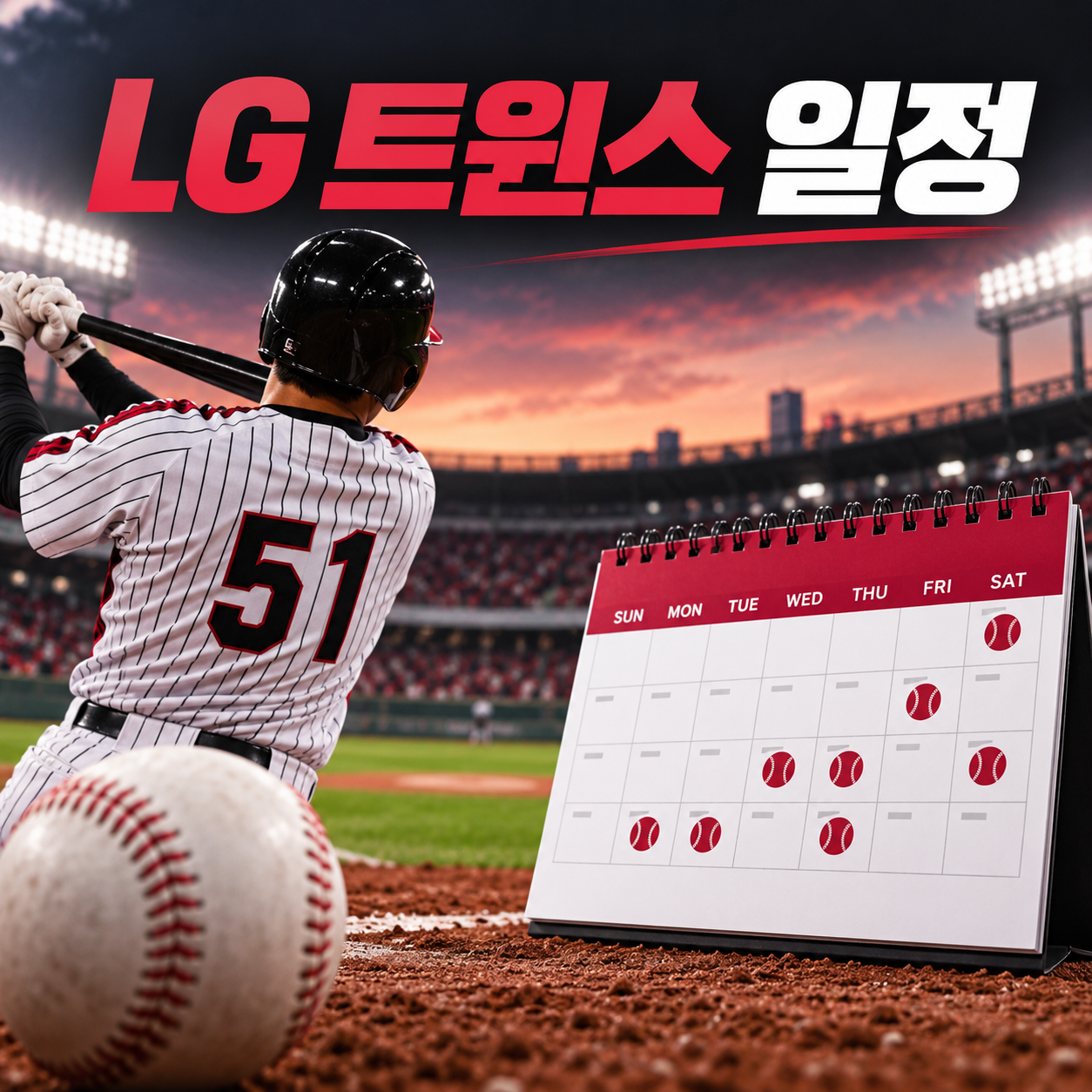 LG 트윈스 일정 최신 확인 및 남은 경기 스케줄 분석