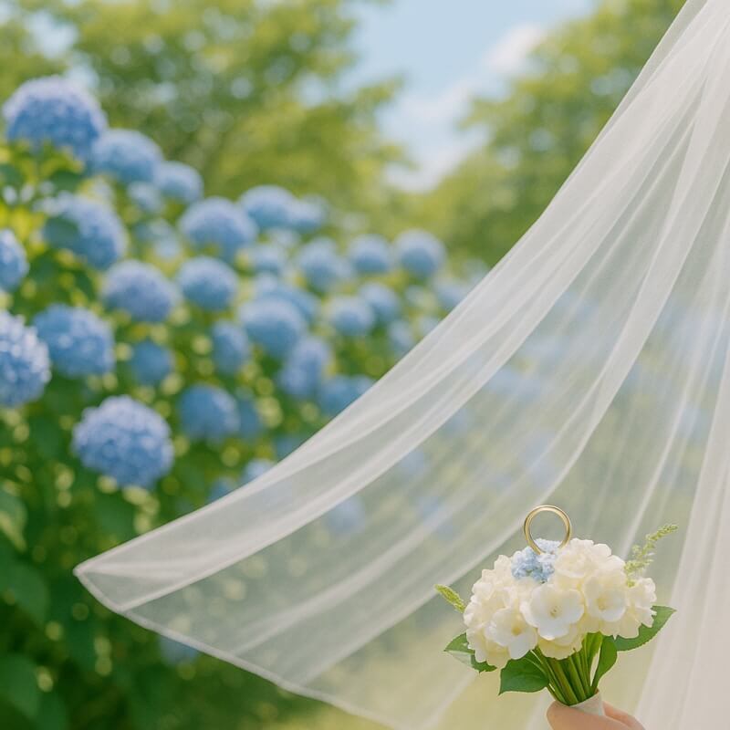 수국축제 셀프 웨딩 촬영 (연출법, 소품준비, 동선) 관련사진