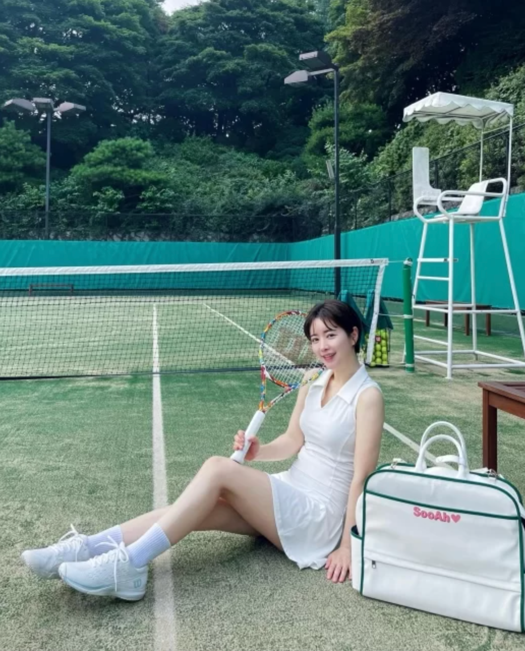 홍수아 단발