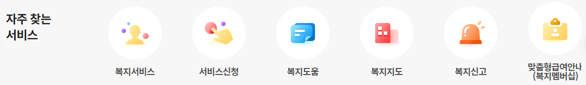 복지로 홈페이지 온라인신청