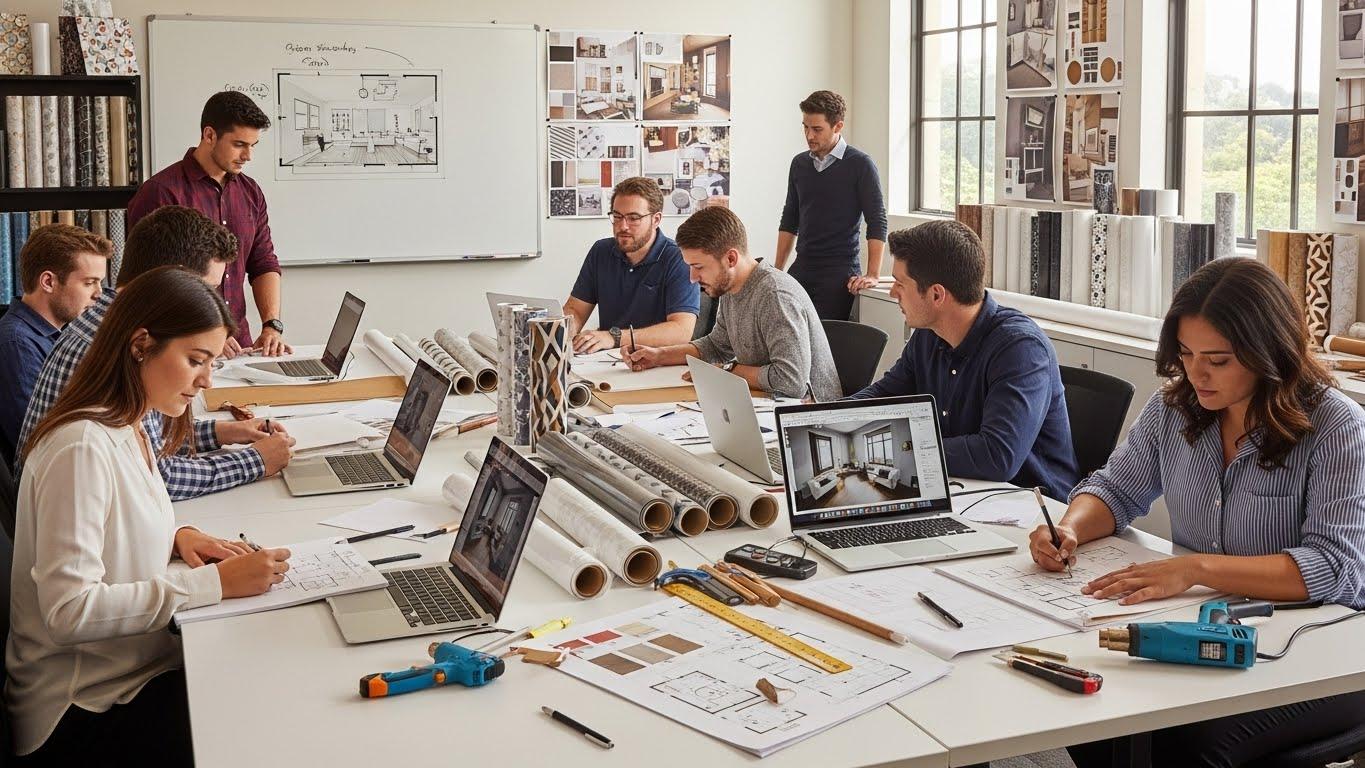 인테리어 필름 학원