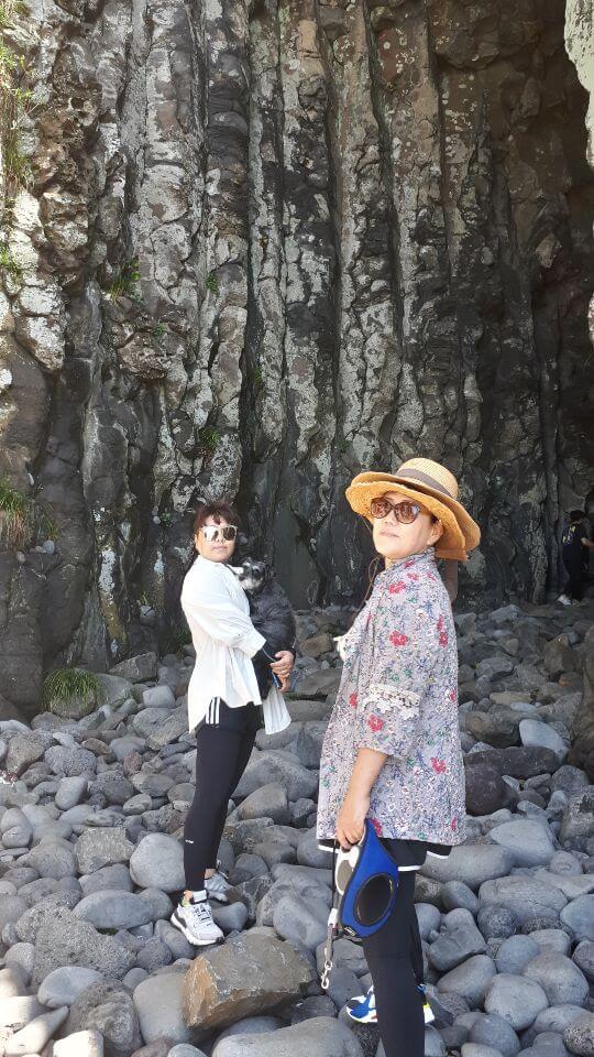 단지를 안고 걸었던 주상절리길