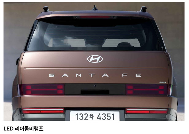 신형 싼타페 풀체인지(MX5) 가격표, 색상, 디자인