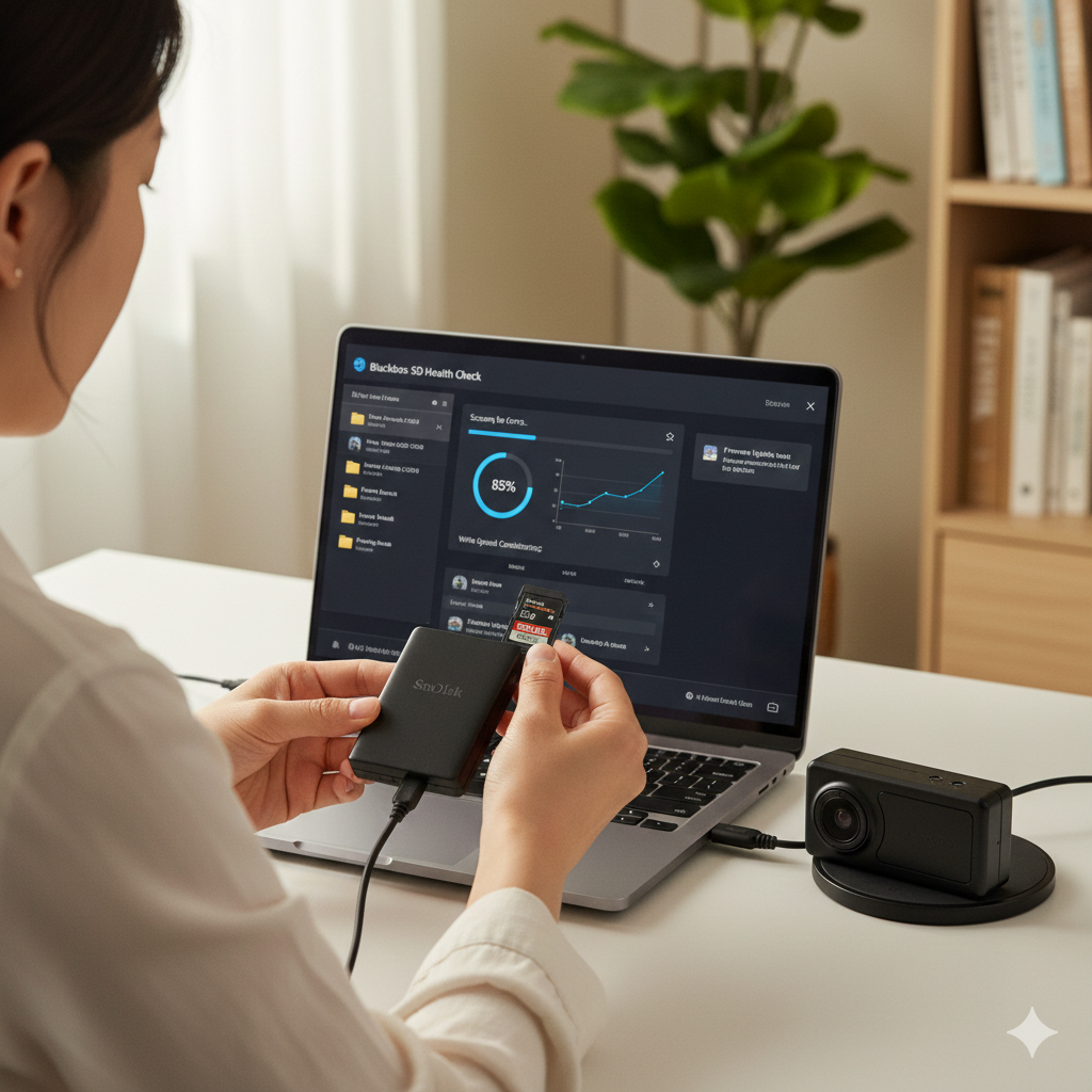 내 차 블랙박스 SD카드 수명 확인과 녹화 누락 방지하는 주기적 관리법