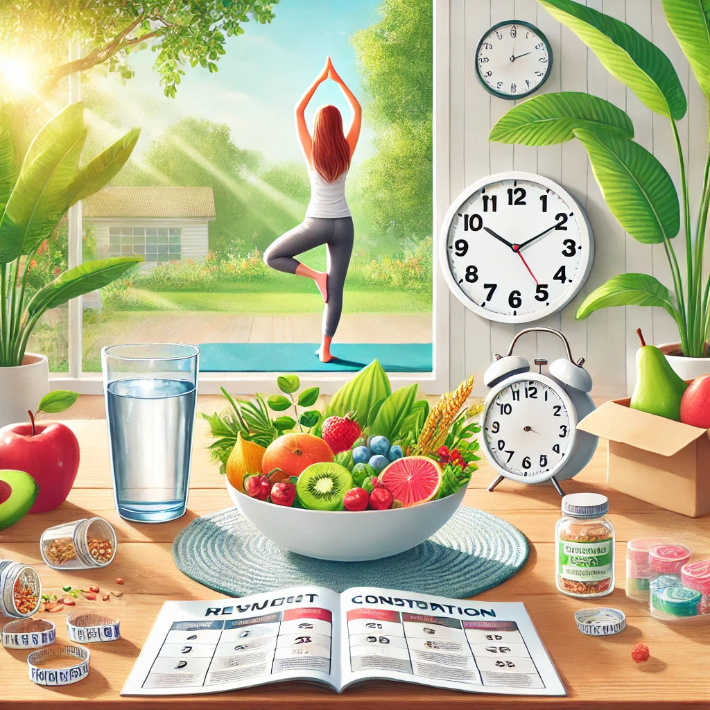 변비 예방을 위한 습관