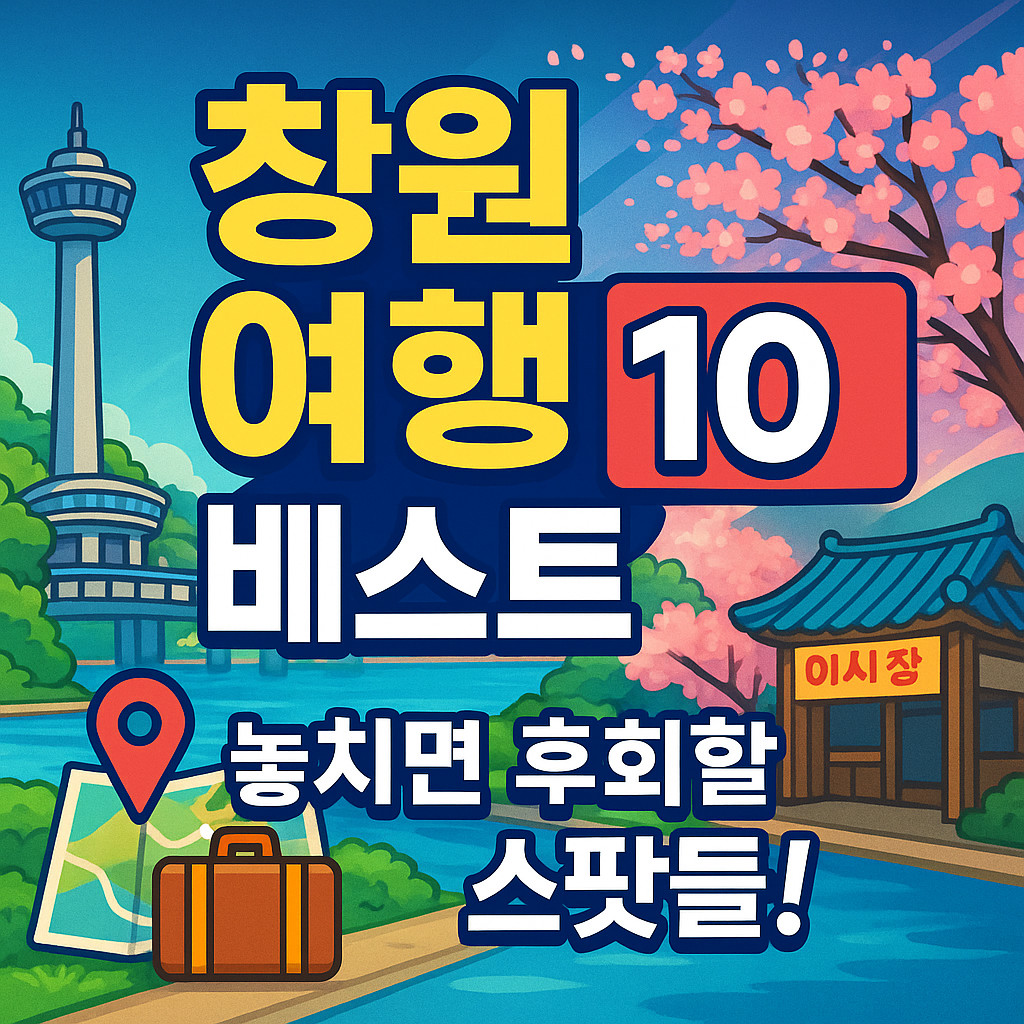 창원 가볼만한곳 베스트10