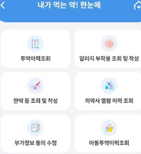 내가 먹는약 한눈에 알기