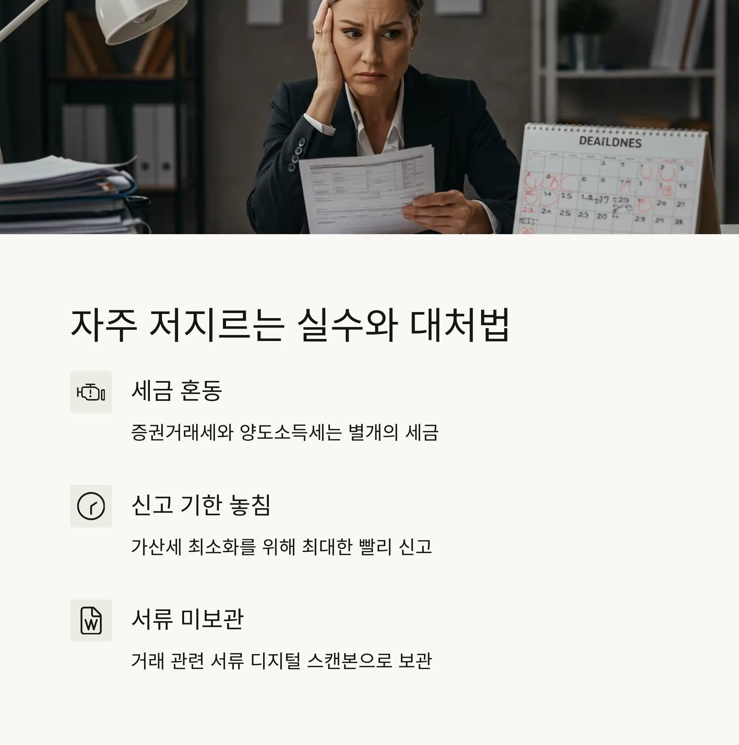 ⚠️ 자주 저지르는 실수와 대처법