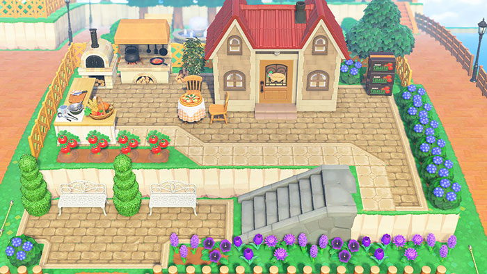 모동숲 해피홈 케찹의 집꾸미기