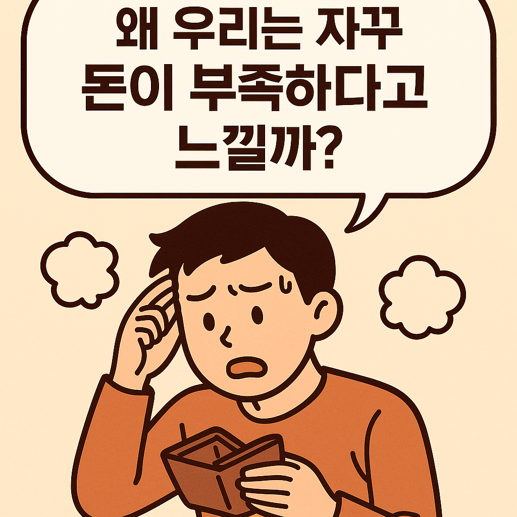 왜 우리는 자꾸 돈이 부족하다고 느낄까?