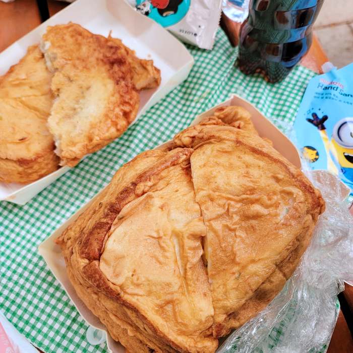 생방송 오늘저녁 인천 부평종합시장 어묵 샌드위치 맛집