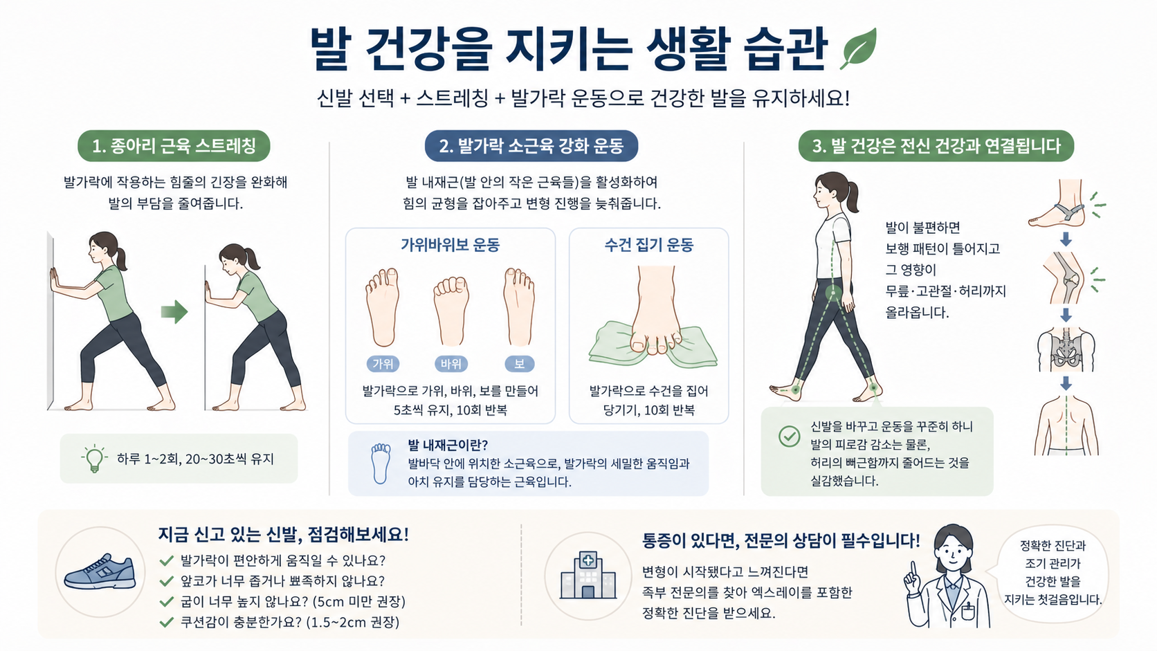 무지외반증 (발 변형, 신발 선택, 예방 관리)