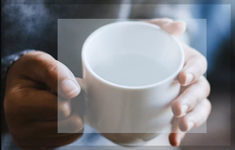 따뜻한 물 섭취